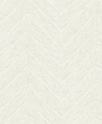 Off white Ivory Illusion Geometric Wallpaper