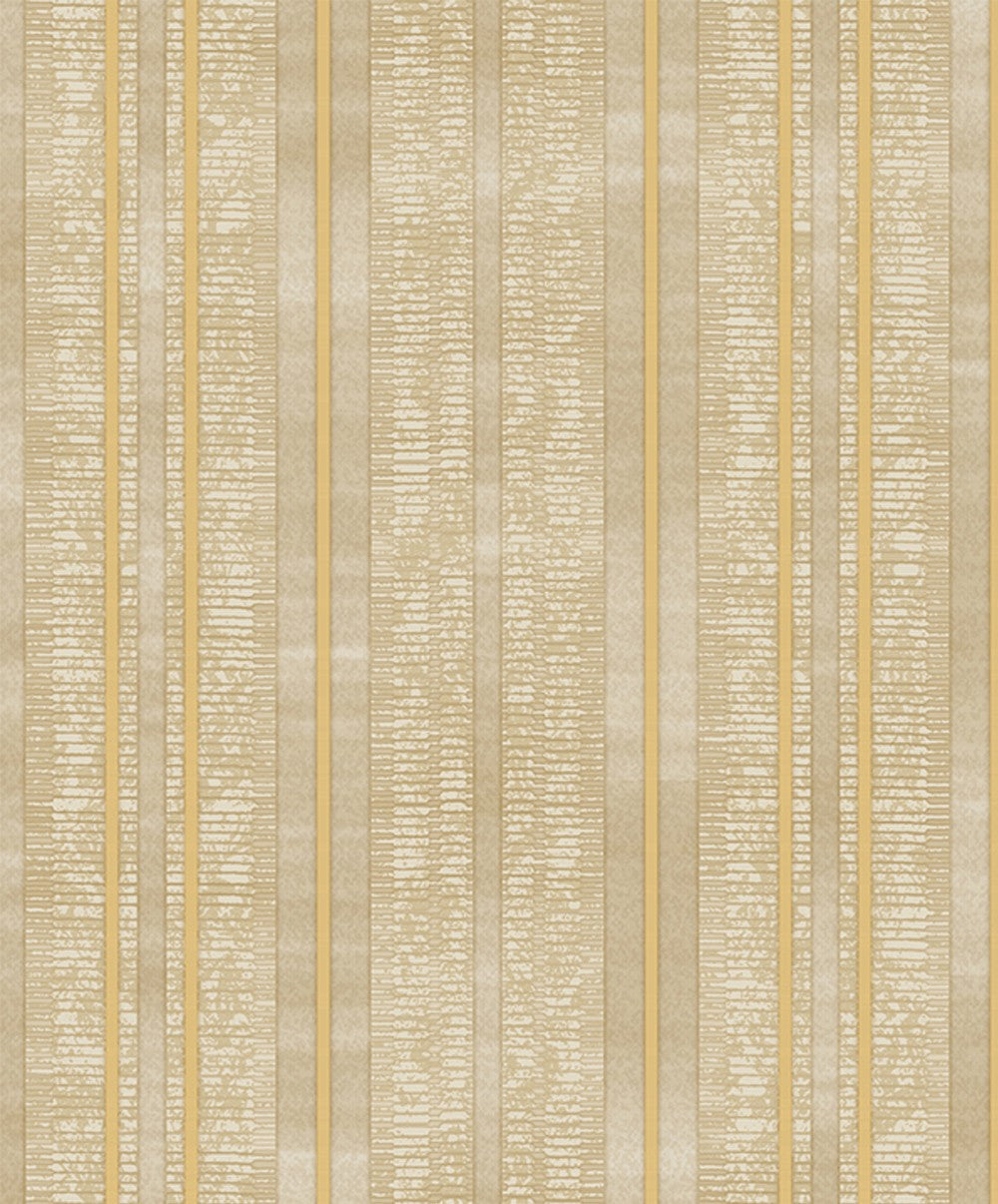 Classic Sandstone Stripes Wallpaper.