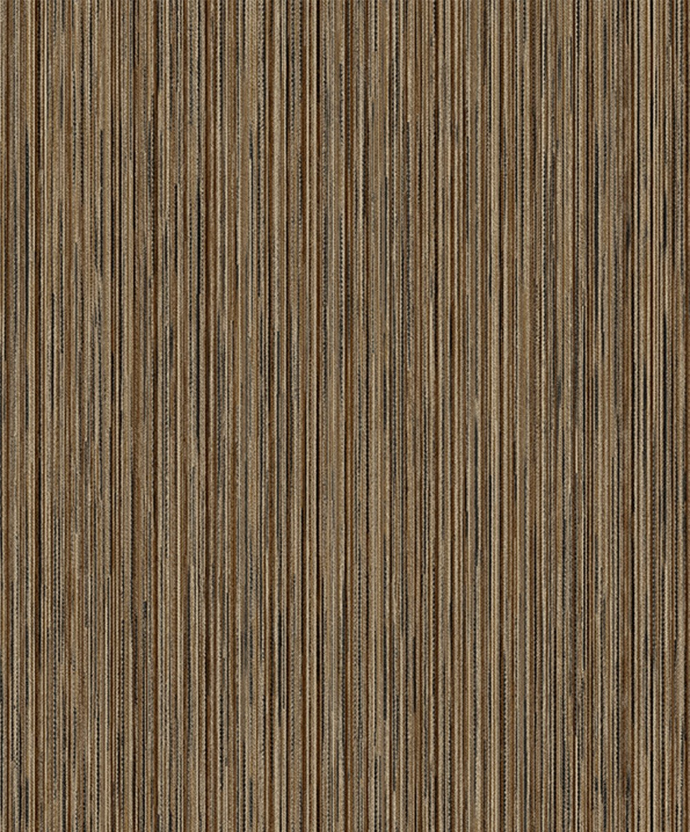 Copper Black Stripe Fusion Wallpaper