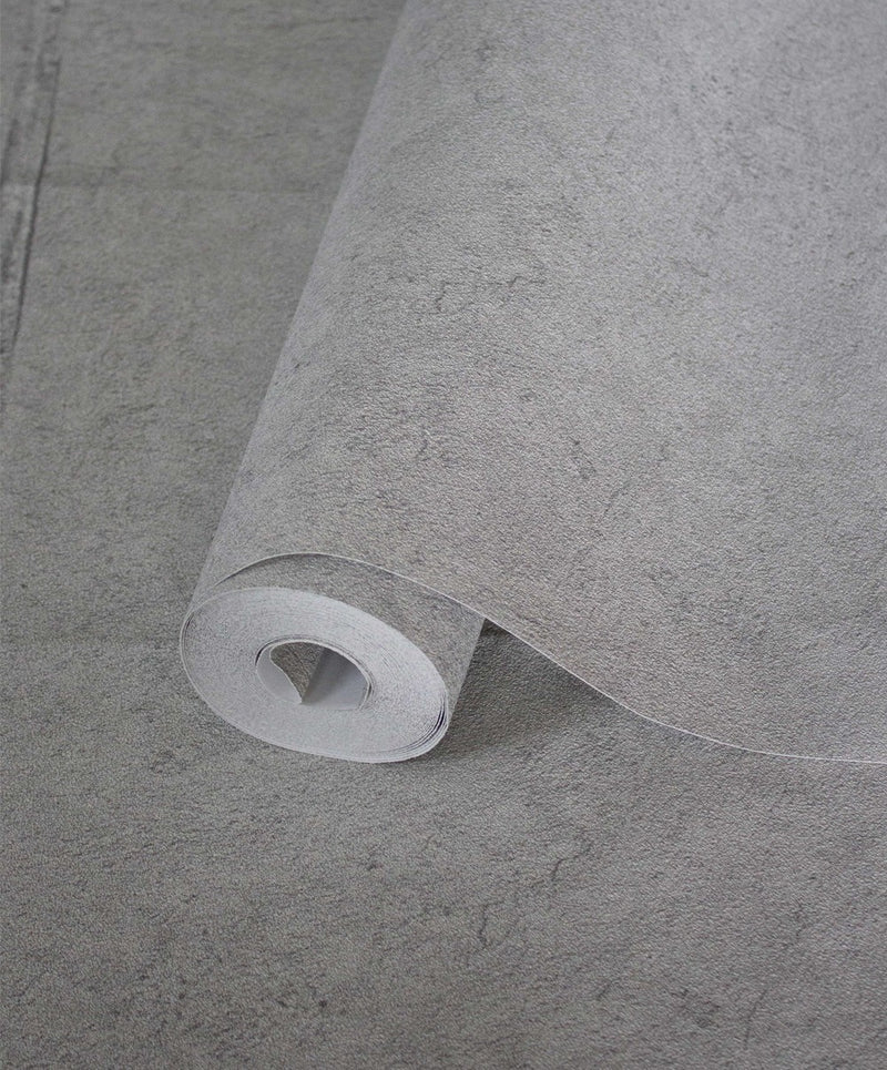 Stone Grey Lattice Geometric Wallpaper