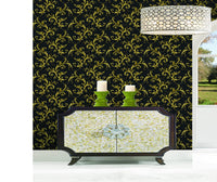 Excel Damask Design Wallpaper Roll for Covering Living Room, Bedroom Walls 57 Sqft Z119-4