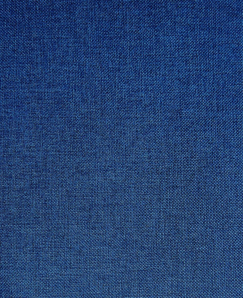 Acoustic Waterproof Blue Fabric Wall Covering (Set Of 2 Rolls 39sq.ft)