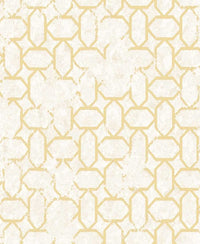 Helene Gold Glitter Geometric Wallpaper