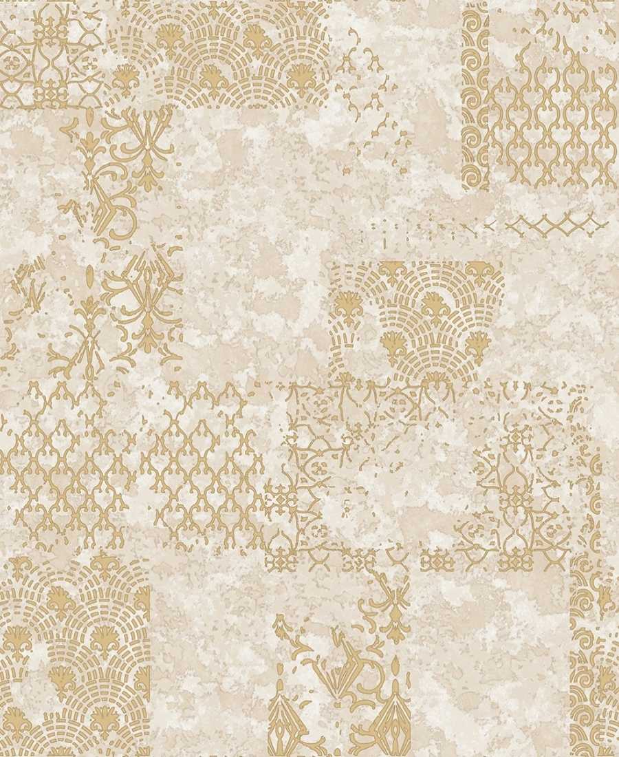 Khauta champagne copper abstract Wallpaper