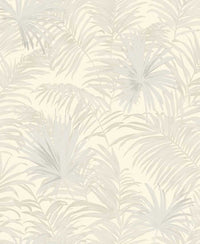 Bahama Rug  silver palm Wallpaper