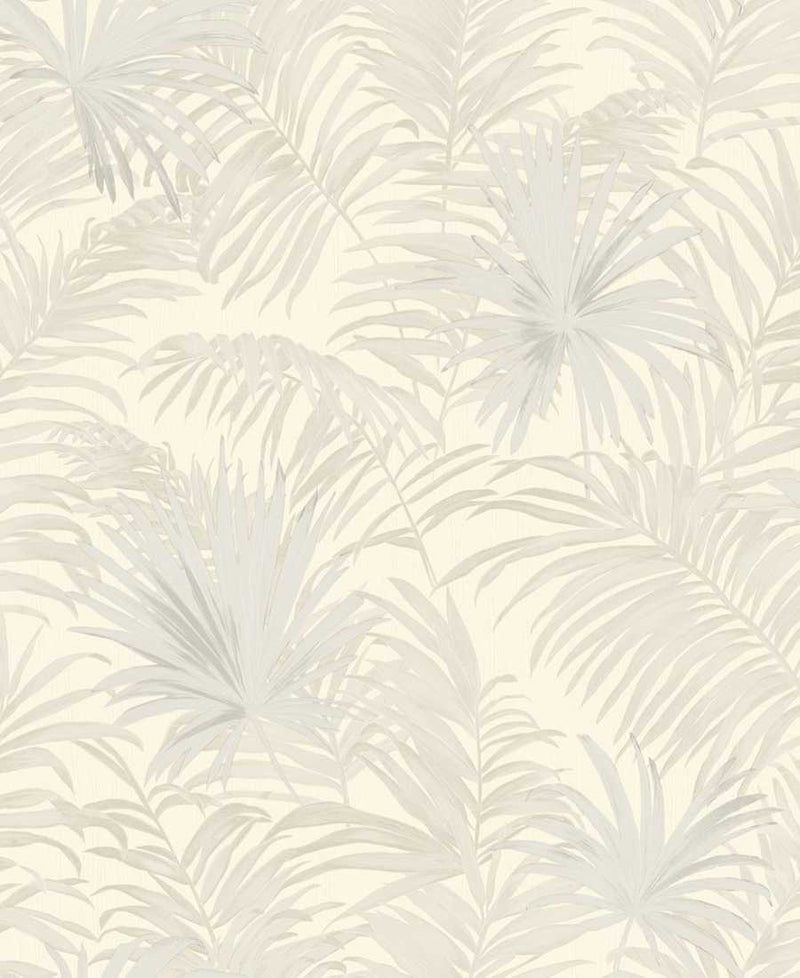 Bahama Rug  silver palm Wallpaper