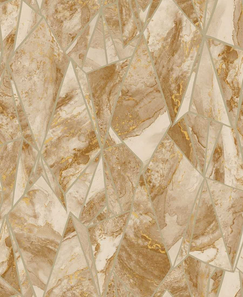 Diamond Decor marbled Wallpaper