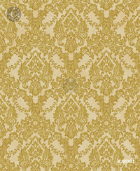 Jupiter JR001 Damask Beige Texture Golden Jupiter Wallpaper Decor