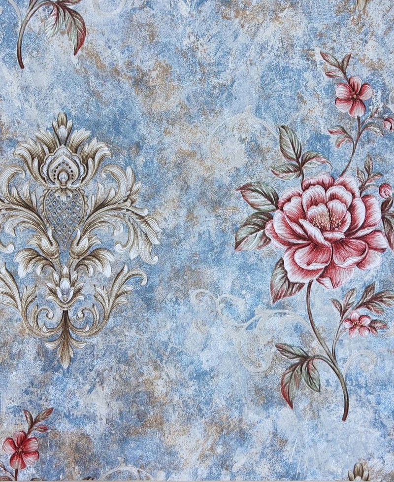 floral-damask-mix-blue-wallpaper-roll-for-wall-covering-living-room-bedroom-wall-tejas
