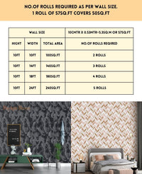 Excel Brick Design Wallpaper Roll for Covering Living Room, Bedroom Walls 57 Sqft