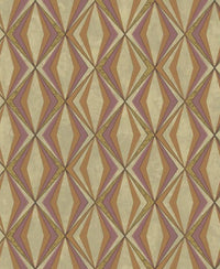 3D Geometric Pink & Beige Color Wallpaper Roll for Covering Living Room, Bedroom Walls 57 Sqft