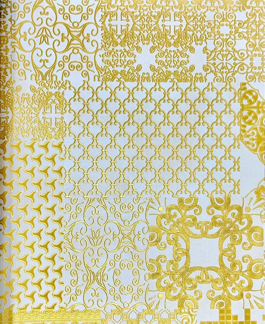 Golden Texture Beige Colour Wallpaper FE3122